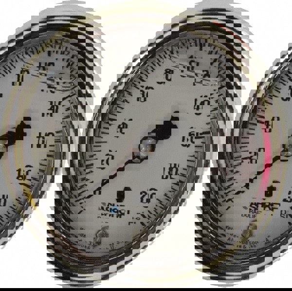 Pressure Gauge: 2-1/2