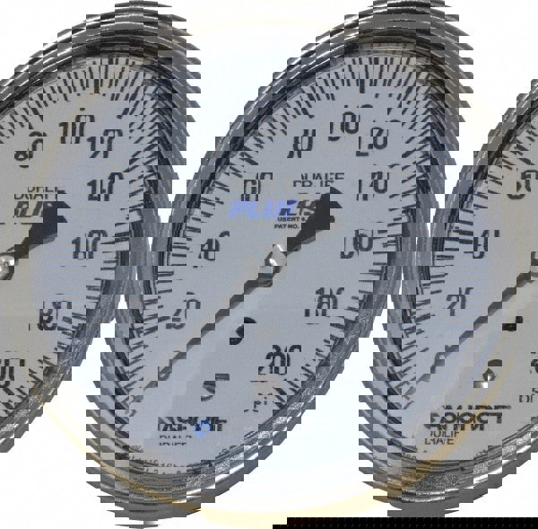 Pressure Gauge: 3-1/2