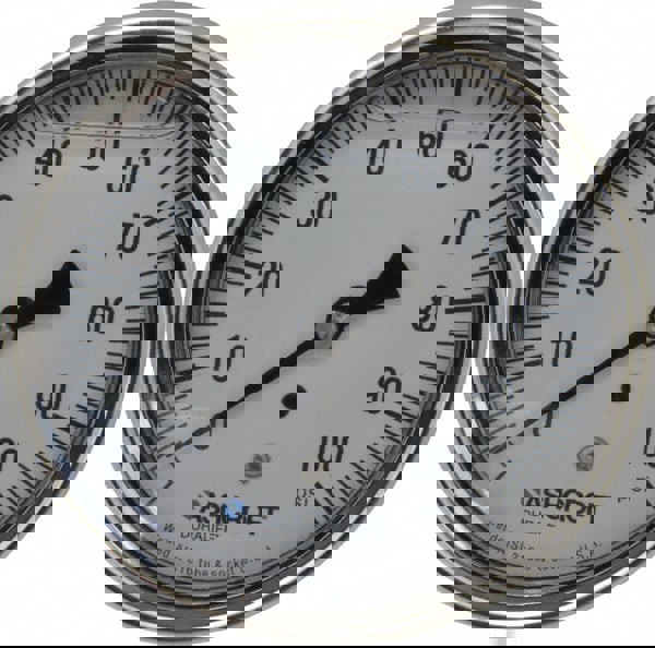 Pressure Gauge: 3-1/2