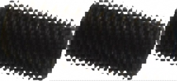 Set Screw: M4x0.7, 10.00 mm Overall Length, Flat Point, Alloy Steel, Grade 14.9 (45H)