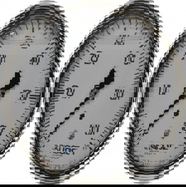 Pressure Gauge: 3-1/2