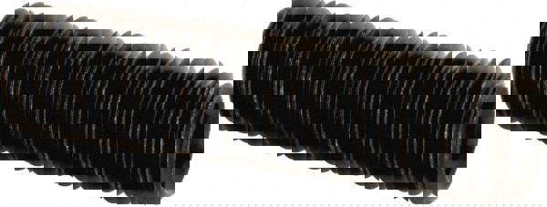 Set Screw: M8x1.25, 30.00 mm Overall Length, Flat Point, Alloy Steel, Grade 14.9 (45H)