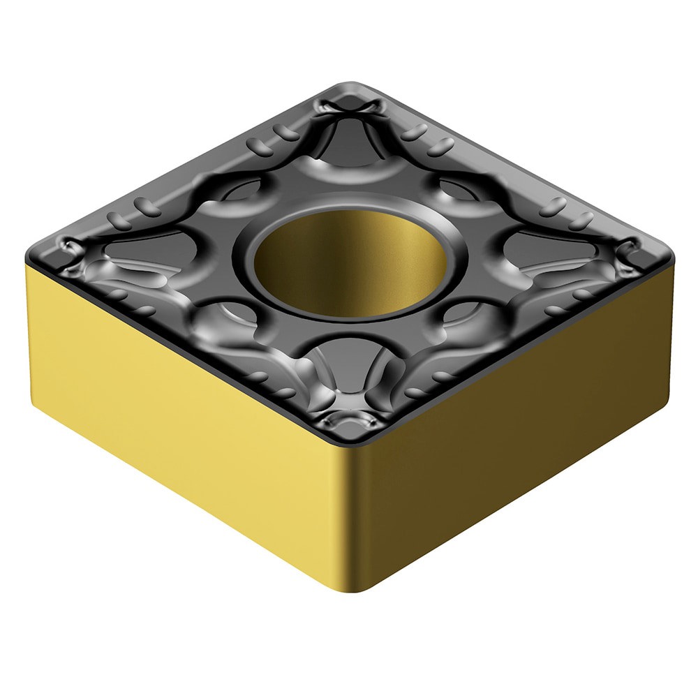 Turning Inserts; Relief Angle: 0.000 ; Insert Style: SNMG ; Corner Radius (mm): 0.79 ; Corner Radius (Decimal Inch): 0.0313 ; Included Angle: 90.00 ; Manufacturer Grade: 4405