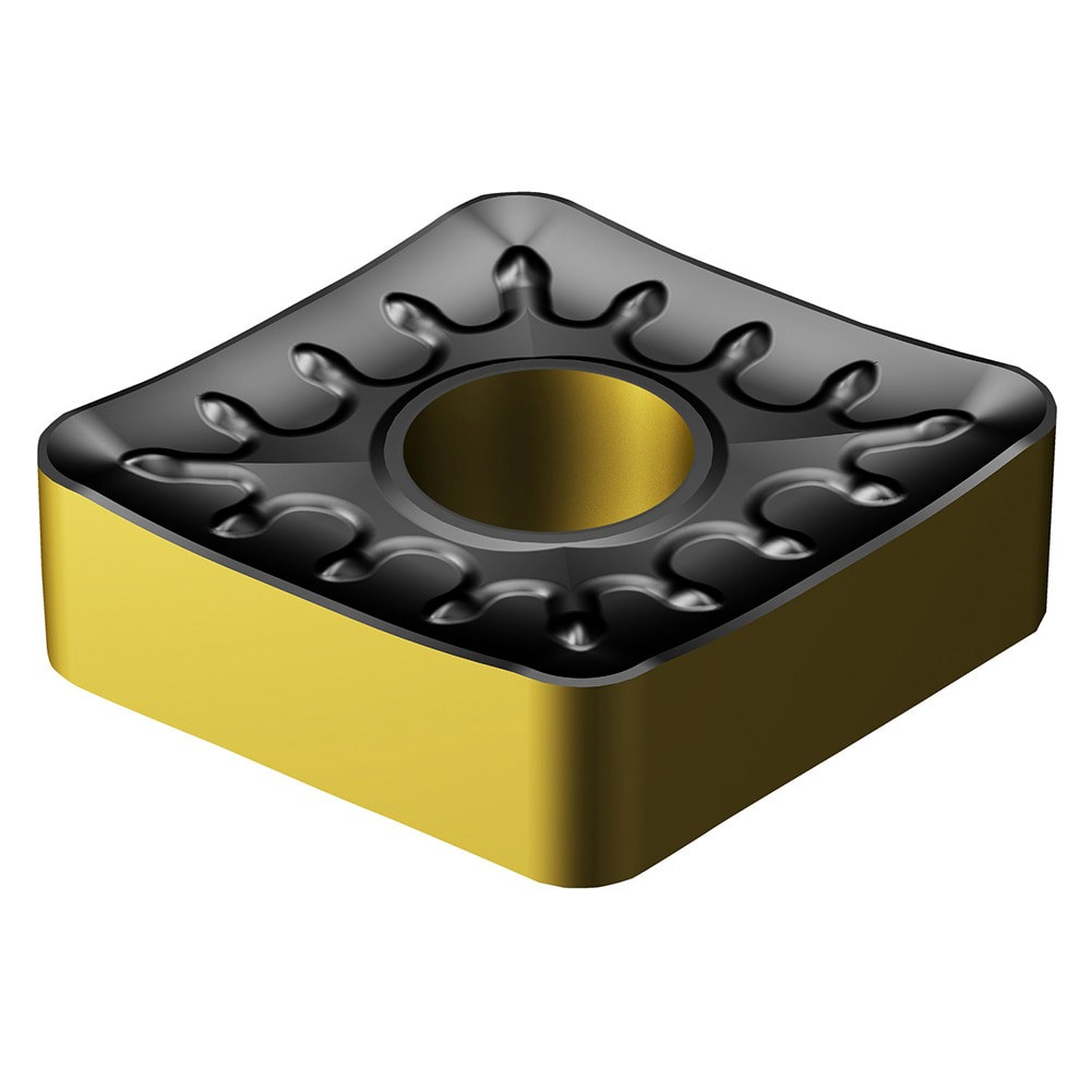 Turning Inserts; Relief Angle: 0.000 ; Insert Style: CNMM ; Corner Radius (mm): 2.38 ; Corner Radius (Decimal Inch): 0.0938 ; Included Angle: 80.00 ; Manufacturer Grade: 4405