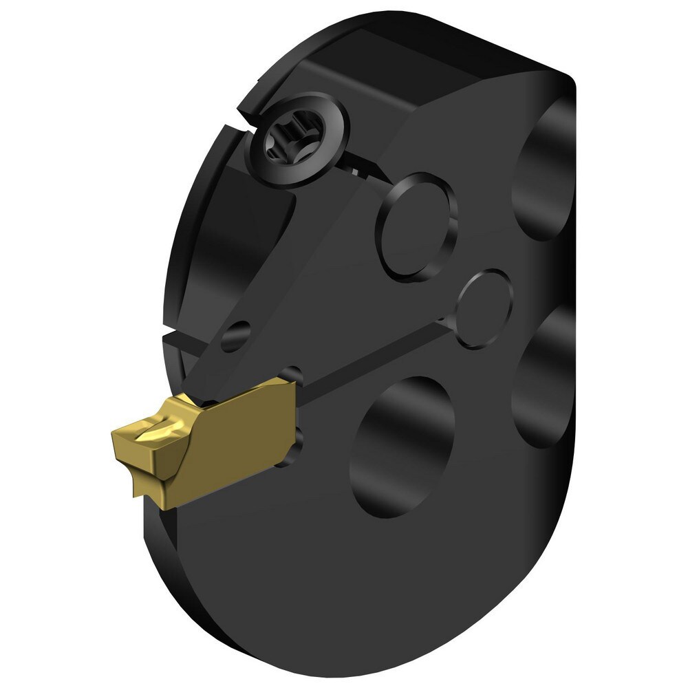 Modular Grooving Head: Left Hand, Cutting Head, System Size 20, Uses QI-N Size G Inserts