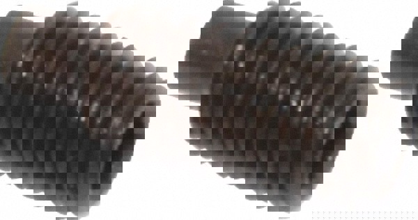 Set Screw: M4x0.7, 10.00 mm Overall Length, Dog Point, Alloy Steel, Grade 14.9 (45H)