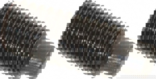 Set Screw: M6x1, 16.00 mm Overall Length, Dog Point, Alloy Steel, Grade 14.9 (45H)