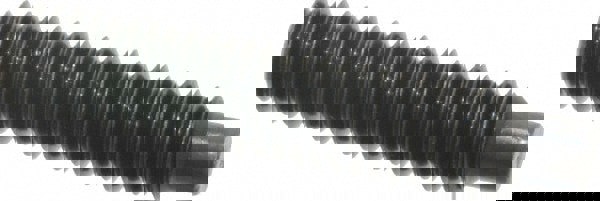 Set Screw: M6x1, 30.00 mm Overall Length, Dog Point, Alloy Steel, Grade 14.9 (45H)