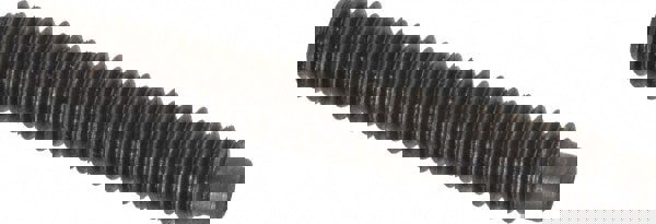 Set Screw: M6x1, 40.00 mm Overall Length, Dog Point, Alloy Steel, Grade 14.9 (45H)