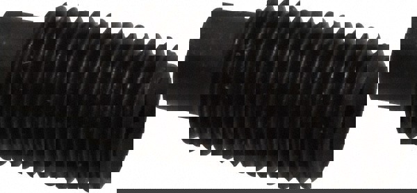 Set Screw: M8x1.25, 20.00 mm Overall Length, Dog Point, Alloy Steel, Grade 14.9 (45H)