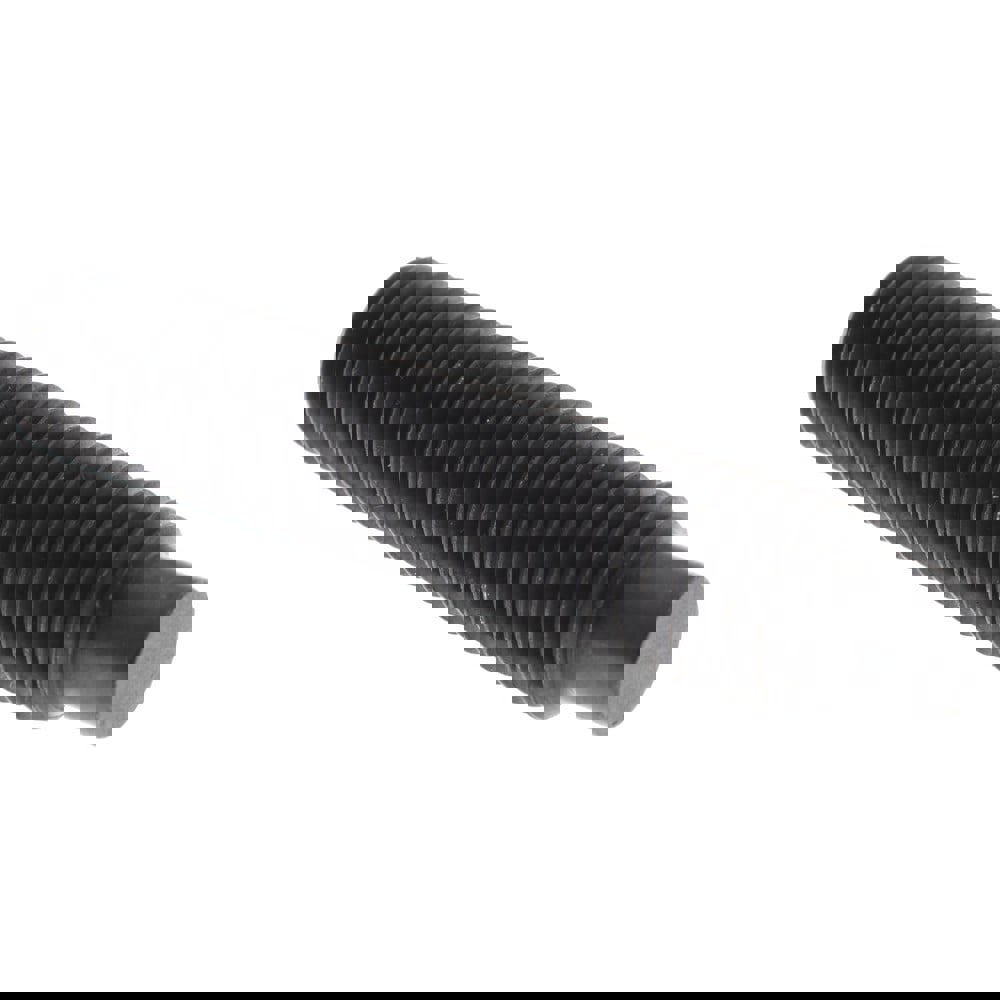 Set Screw: M12x1.75, 60.00 mm Overall Length, Dog Point, Alloy Steel, Grade 14.9 (45H)