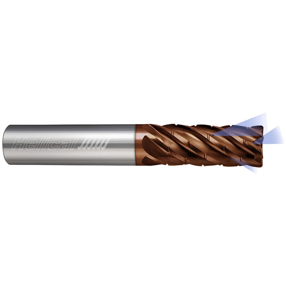 Corner Radius End Mill: 1/2