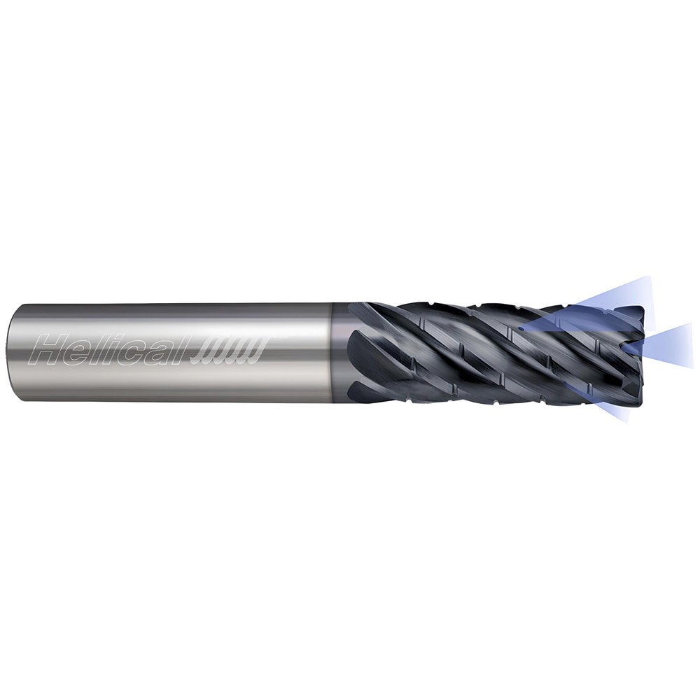 Corner Radius End Mill: 3/8
