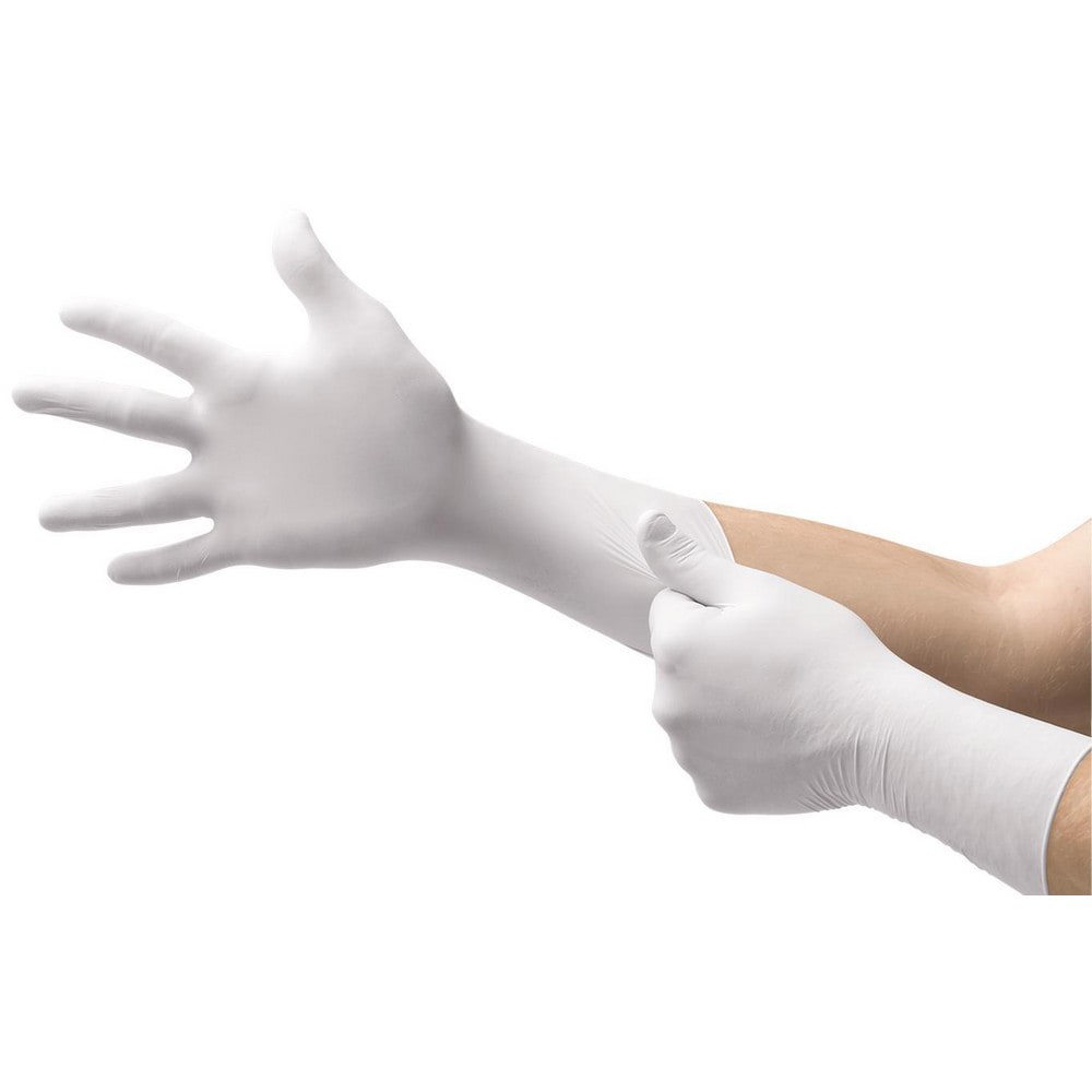 Series TouchNTuff Disposable Gloves: Size 8.5, 8.26 mil, Synthetic Polymer-Coated Latex, Cleanroom Grade, Unpowdered