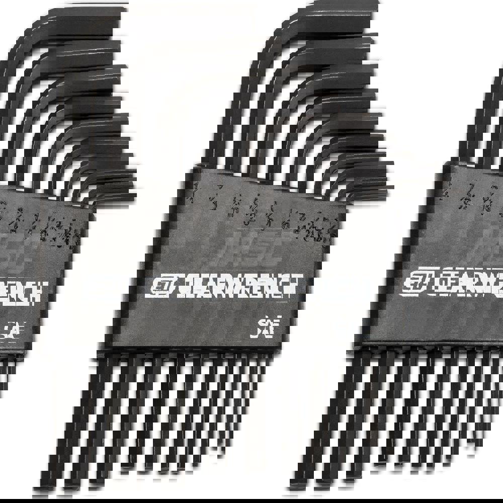 Hex Key Sets; Tool Type: Hex ; Handle Type: L-Handle ; Measurement Type: SAE ; Hex Size Range (Inch): 1/16 - 1/4 ; UNSPSC Code: 27111710