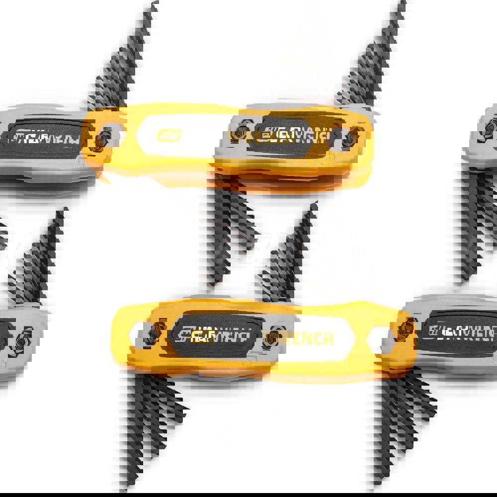 Hex Key Sets; Tool Type: Hex ; Handle Type: Fold-Up ; Measurement Type: Metric; SAE ; Hex Size Range (Inch): 5/64 - 1/4 ; Hex Size Range (mm): 1.5 - 10 ; UNSPSC Code: 27111710