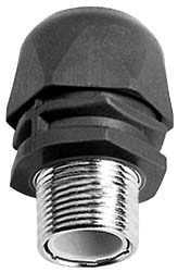 Conduit Connector: For Liquid-Tight, Nylon, 3/8