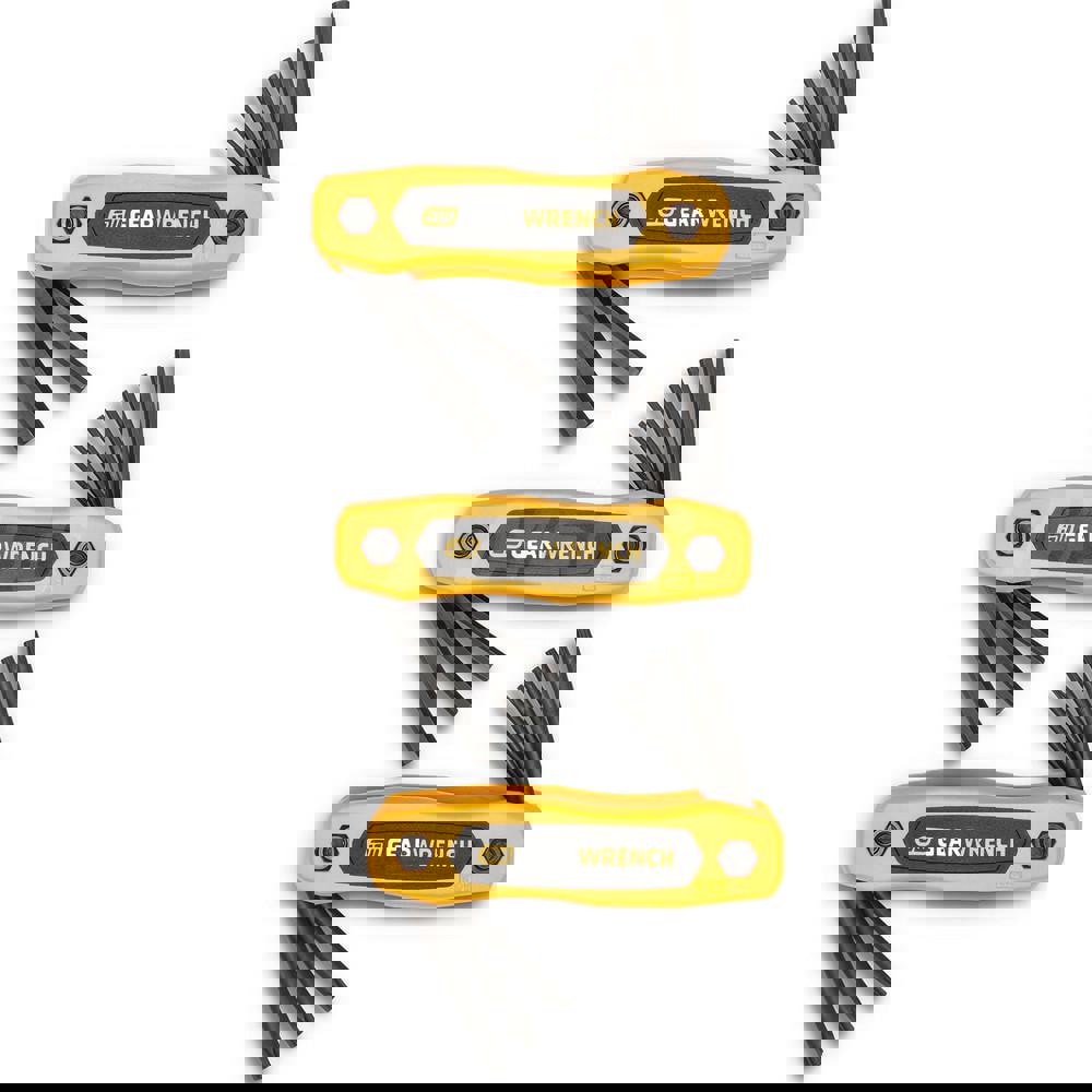 Hex Key Sets; Tool Type: Hex ; Handle Type: Fold-Up ; Measurement Type: Metric; SAE; Torx ; Hex Size Range (Inch): 5/64 - 1/4 ; Hex Size Range (mm): 2.5 - 10 ; Torx Size Range: T8 - T40