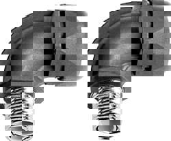Conduit Connector: For Liquid-Tight, Nylon, 3/8