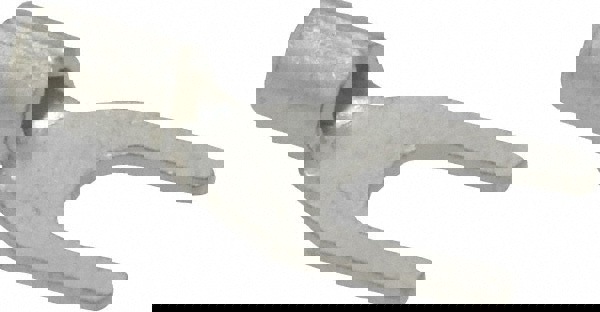 Standard Fork Terminal: Non-Insulated, #6 Stud, Crimp