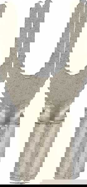 Standard Fork Terminal: Non-Insulated, #10 Stud, Crimp