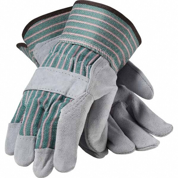 General Purpose Work Gloves: X-Small, Cowhide Leather