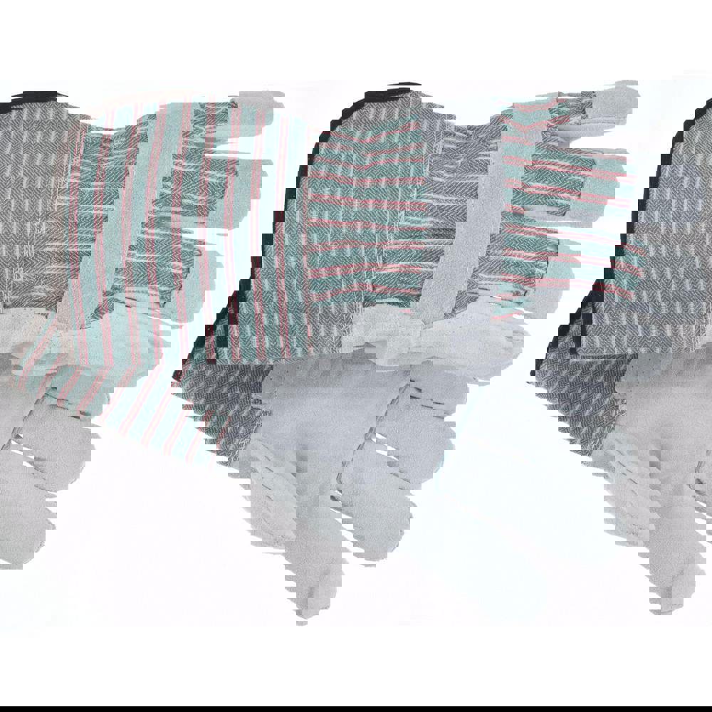 Work Gloves: PRO-SAFE Size Large, Cotton Lined, Cowhide