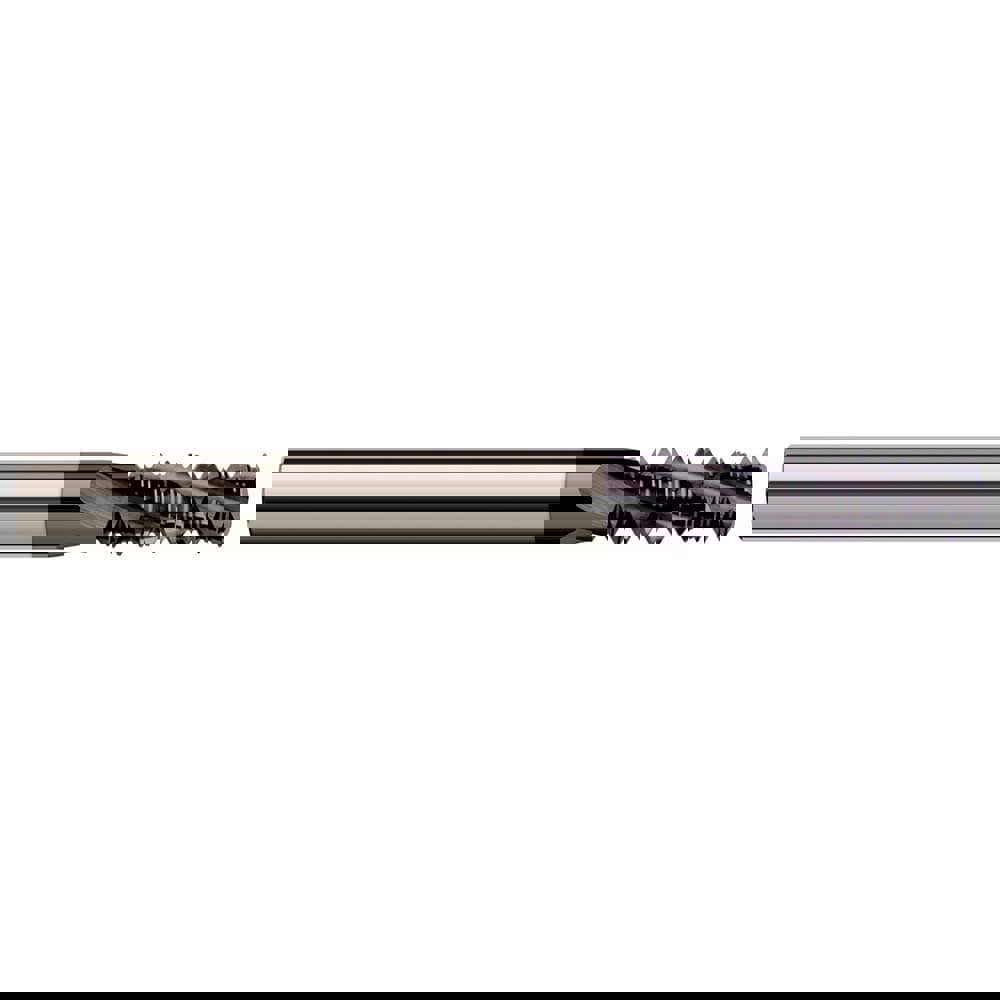 Helical Flute Thread Mill: 1/2-13, Internal/External, 4 Flute, 3/8