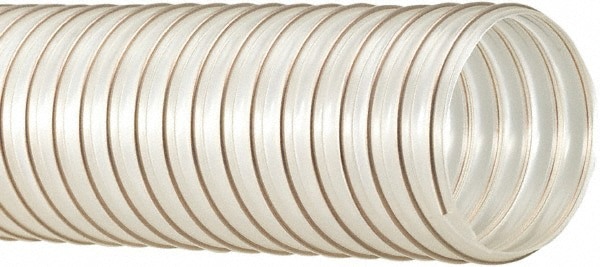Vacuum Duct Hose: Polyurethane, 17 Hg Vac Rating, 22 psi
