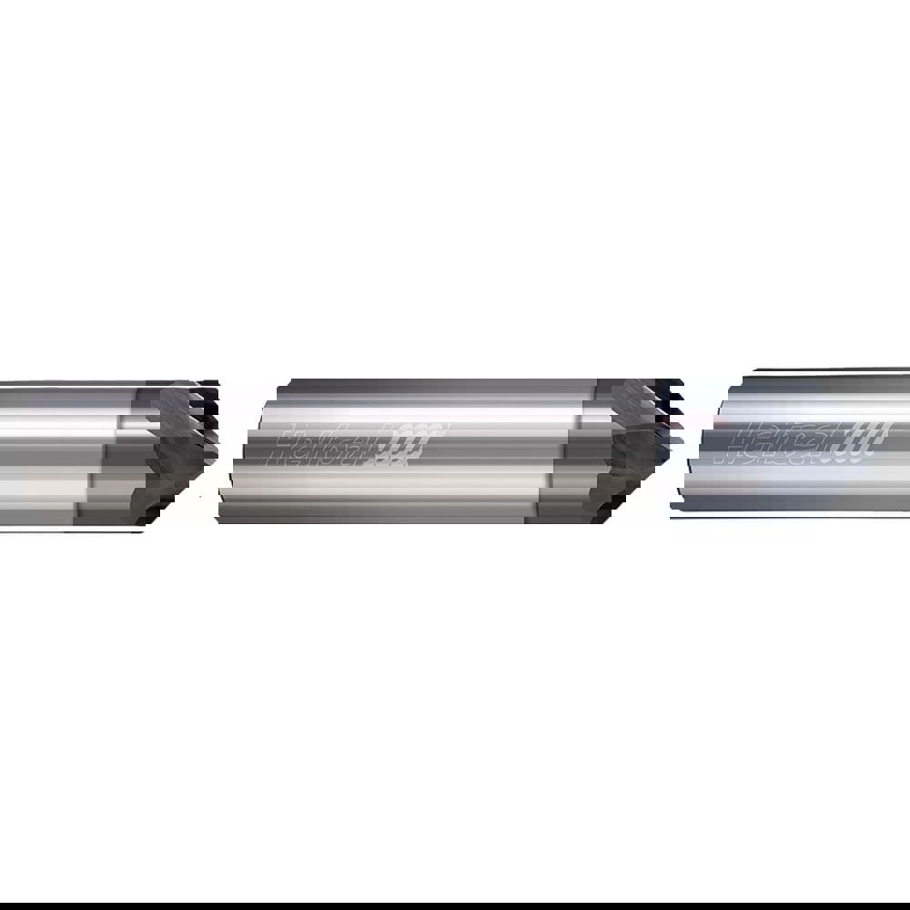 Chamfer Mills; Included Angle: 90.00 ; Chamfer Mill Material: Solid Carbide ; Cutter Head Diameter (Decimal Inch): 0.1875 ; End Type: Single ; Shank Diameter (Decimal Inch): 0.1875 ; Shank Diameter (Inch): 3/16