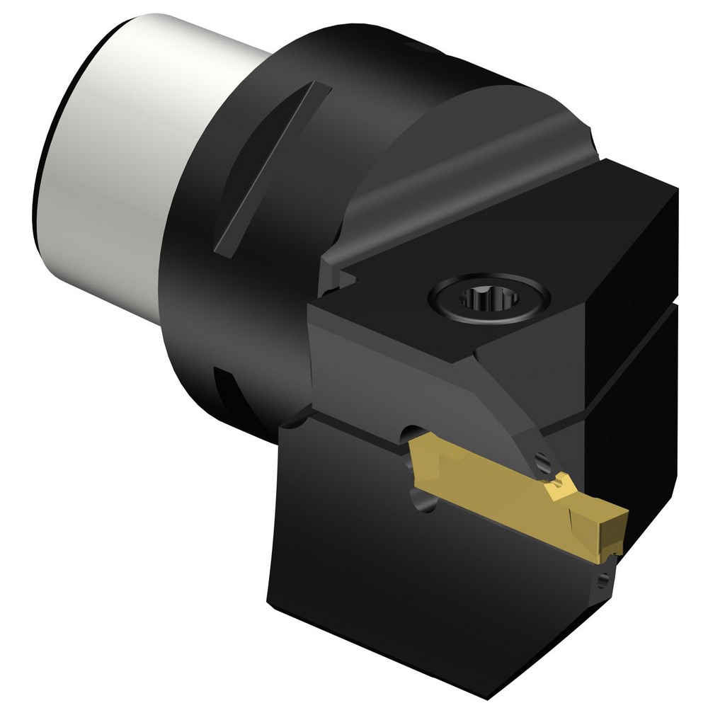 Modular Grooving Cutting Unit Heads; System Size: C4 ; Maximum Depth of Cut (Decimal Inch): 0.7087 ; Maximum Depth of Cut (mm): 18.00 ; Minimum Groove Width (Decimal Inch): 1.0630 ; Minimum Groove Width (mm): 27.00