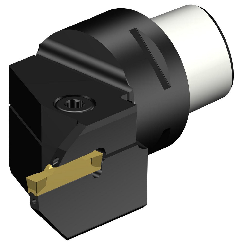 Modular Grooving Cutting Unit Heads; System Size: C4 ; Maximum Depth of Cut (Decimal Inch): 0.7087 ; Maximum Depth of Cut (mm): 18.00 ; Minimum Groove Width (Decimal Inch): 1.0630 ; Minimum Groove Width (mm): 27.00