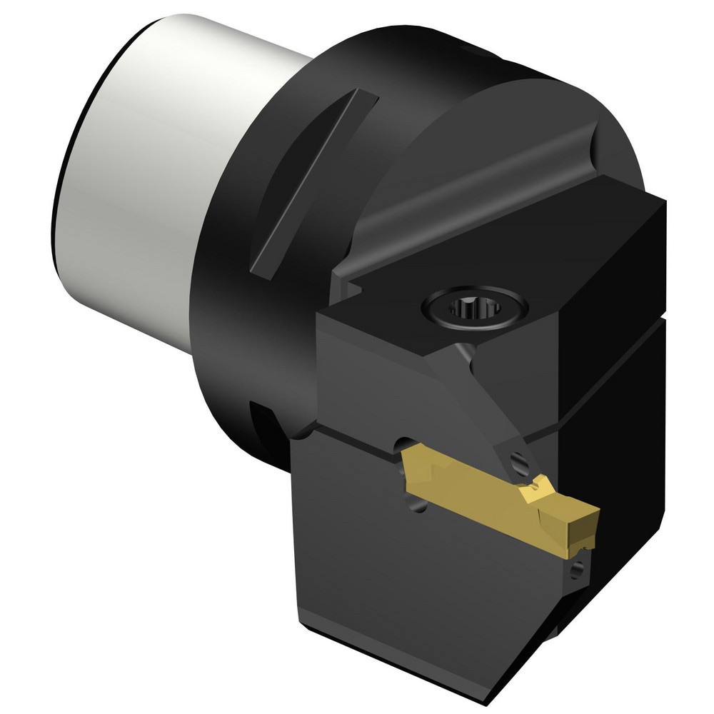 Modular Grooving Cutting Unit Heads; System Size: C5 ; Maximum Depth of Cut (Decimal Inch): 0.7087 ; Maximum Depth of Cut (mm): 18.00 ; Minimum Groove Width (Decimal Inch): 1.2992 ; Minimum Groove Width (mm): 33.00