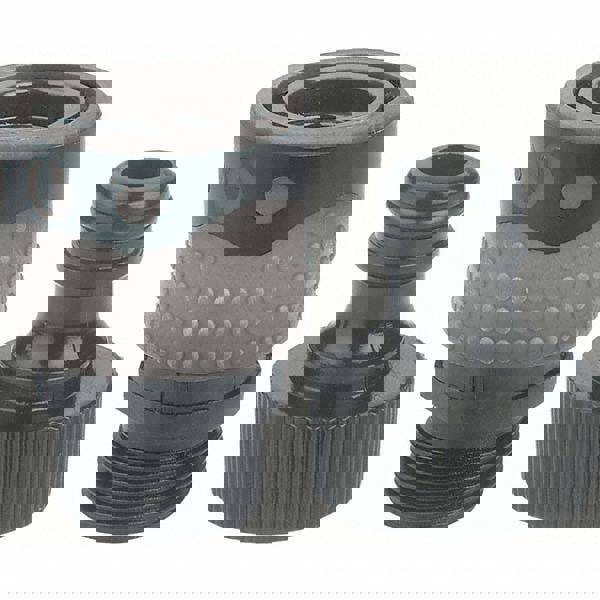 Garden Hose Connector: Female & Male, 3/4