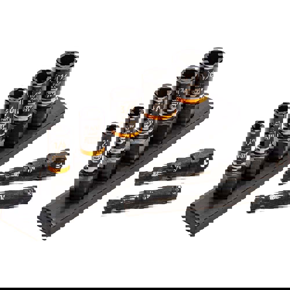 Bolt & Screw Extractor Set: Extraction Sockets