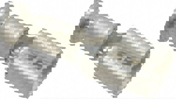 Wire Disconnect: Female, Silver, 16-14 AWG, 1/4