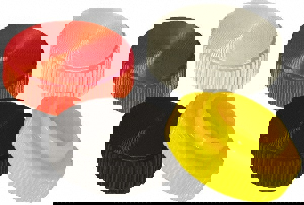 Plastic Thumb Screw: Knurled Head