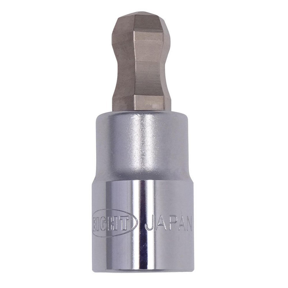 Hand Hex & Torx Bit Sockets; Socket Type: Ball End Socket ; Hex Size (mm): 10.000 ; Insulated: No ; Overall Length (Inch): 1-7/8 ; Non-sparking: No