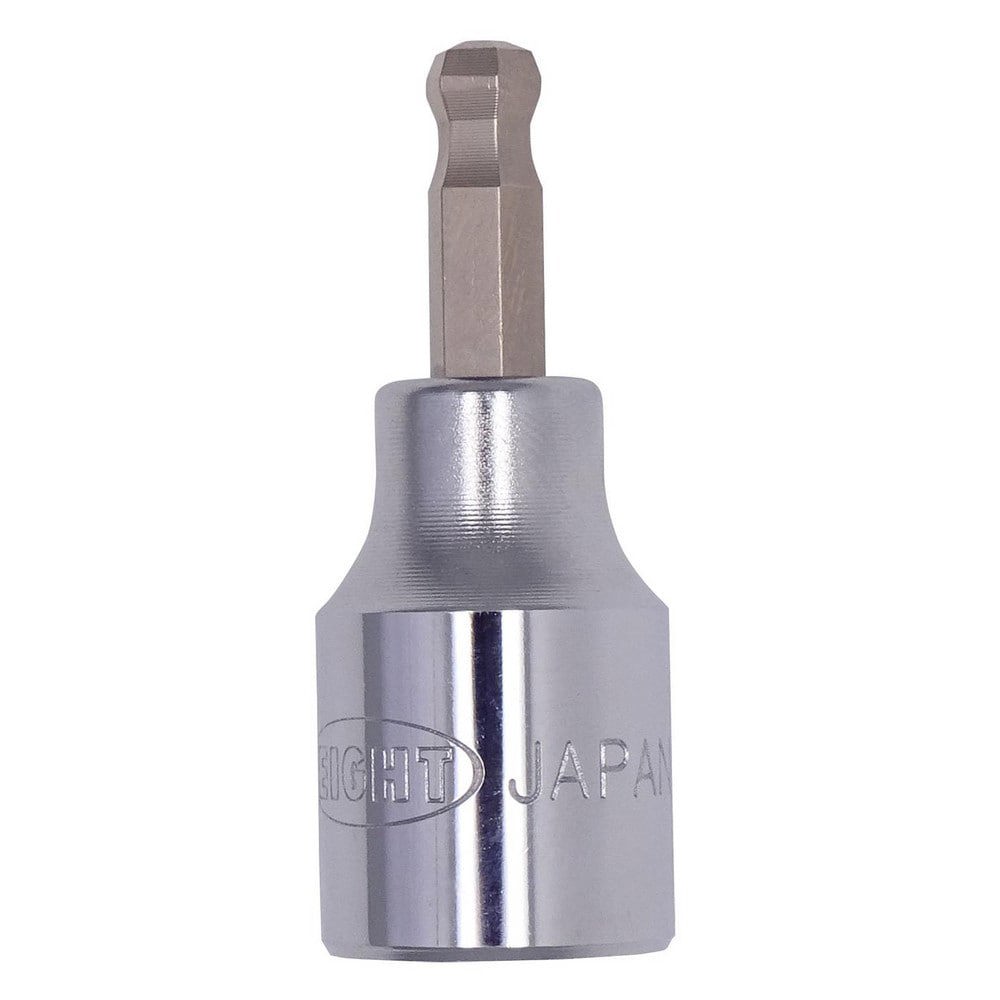 Hand Hex & Torx Bit Sockets; Socket Type: Ball End Socket ; Hex Size (mm): 4.000 ; Insulated: No ; Overall Length (Inch): 1-11/16 ; Non-sparking: No