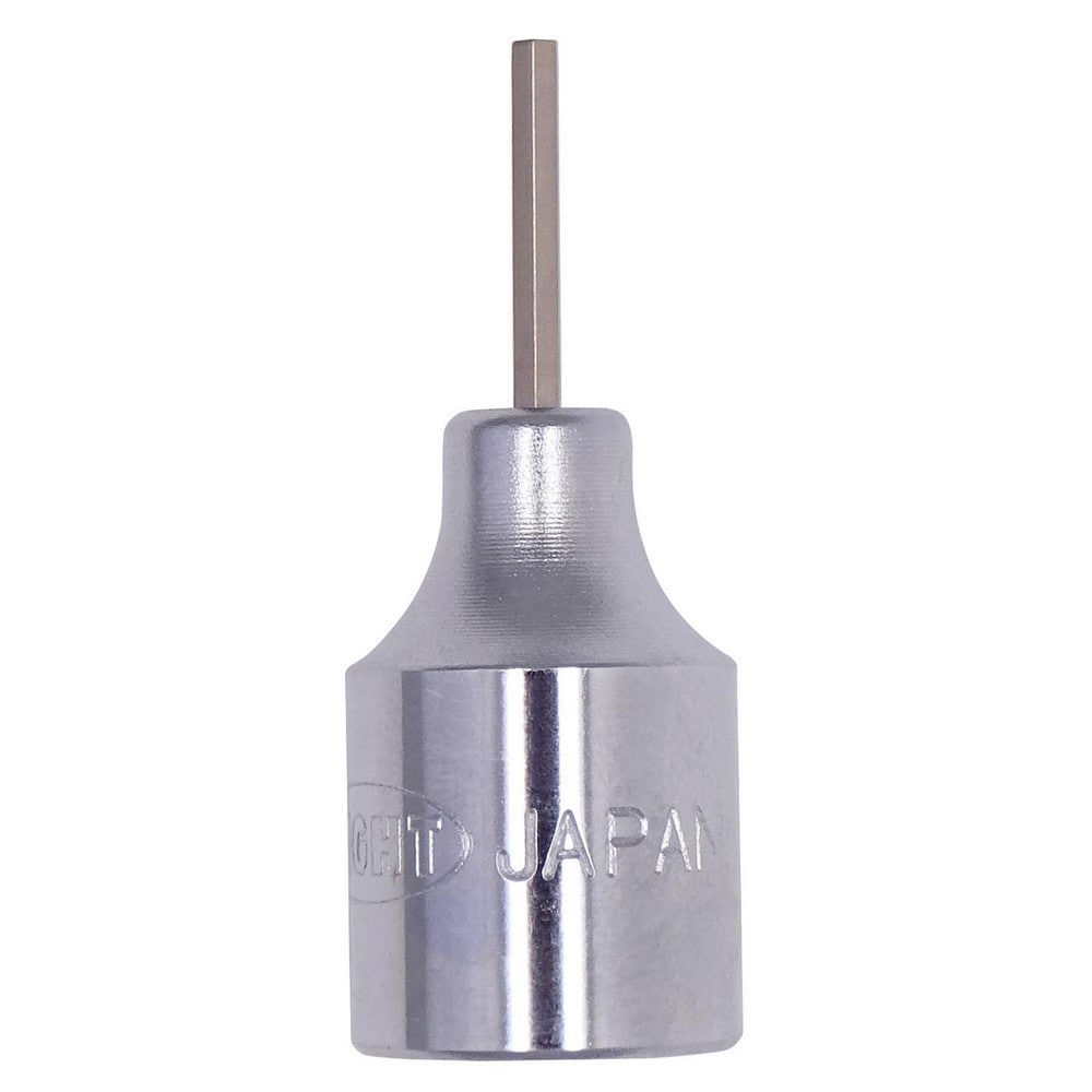 Hand Hex & Torx Bit Sockets; Socket Type: Hex Bit Socket ; Hex Size (Inch): 5/64 ; Insulated: No ; Overall Length (Inch): 1-11/16 ; Non-sparking: No