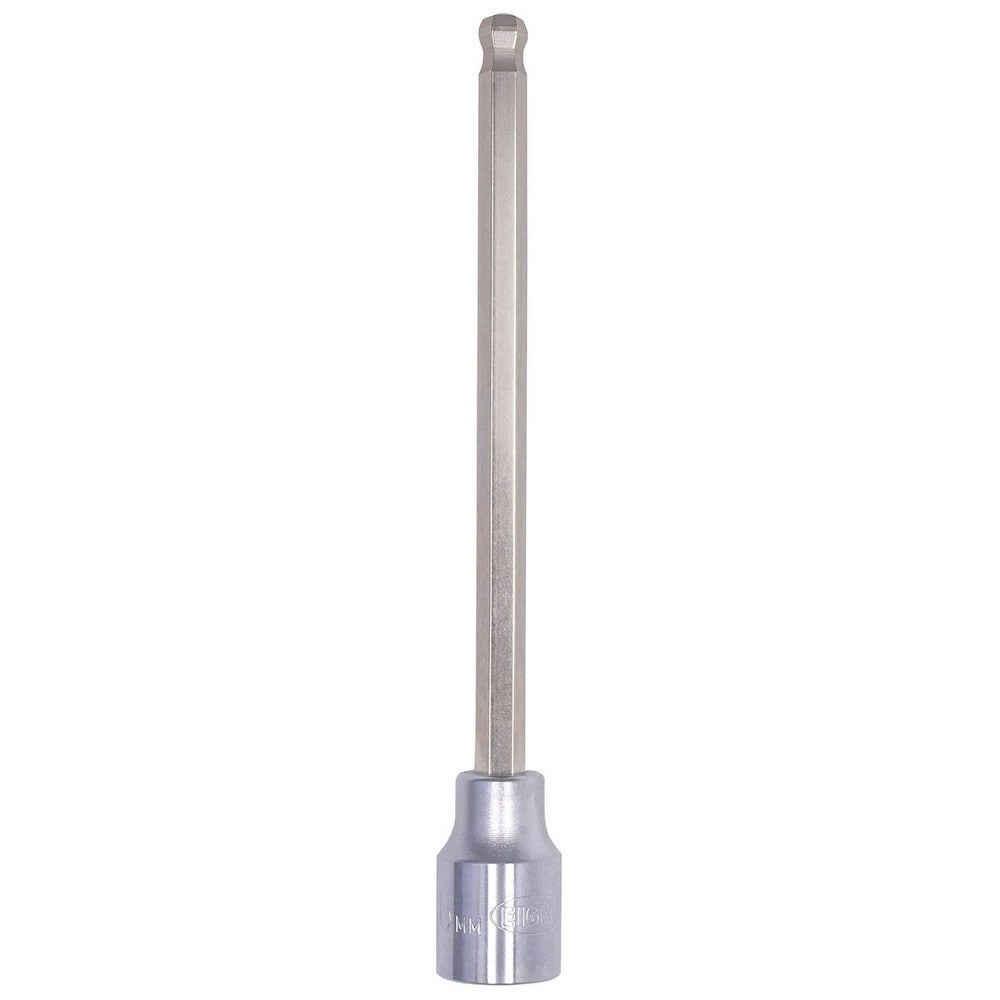 Hand Hex & Torx Bit Sockets; Socket Type: Ball End Socket ; Hex Size (mm): 6.000 ; Insulated: No ; Overall Length (Inch): 5-1/8 ; Non-sparking: No