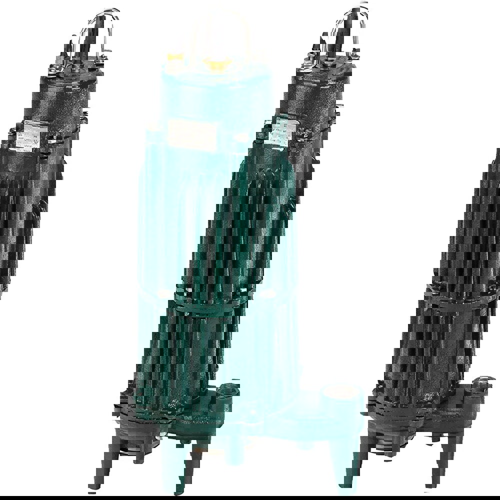 Submersible, Sump & Sewage Pumps; Voltage: 208V ; Pump Type: Grinder ; Operation: Capacitor Start ; Amperage Rating: 12.3000 ; Horsepower: 2 ; Outlet Size (Inch): 1-1/4