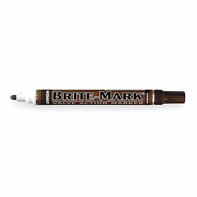 Markers & Paintsticks; Marker Type: Paint Pen ; Tip Shape: Fine; Line; Medium; Point ; Color Family: Brown ; Ink Type: Liquid Ink; Tamper Proof; Tamperproof ; For Use On: Safe on most surfaces ; Number Of Pieces: 2
