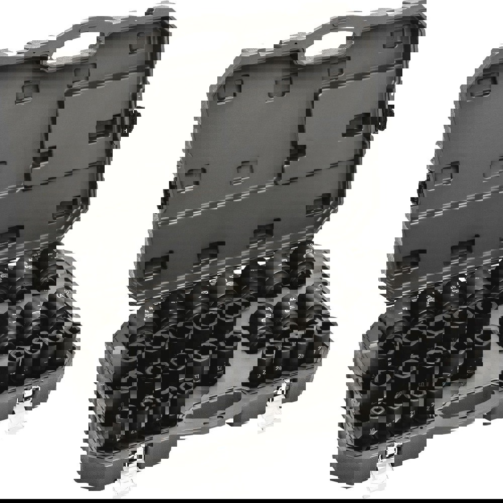 Socket Sets; Set Type: Deep; Impact ; System Of Measurement: Metric ; Drive Size (Inch): 3/4 ; Number Of Points: 6 ; Finish Coating: Manganese Phosphate ; Minimum Size (mm): 19.00