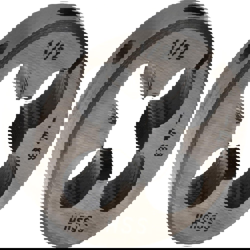 Round Die: 1/2-48, High Speed Steel