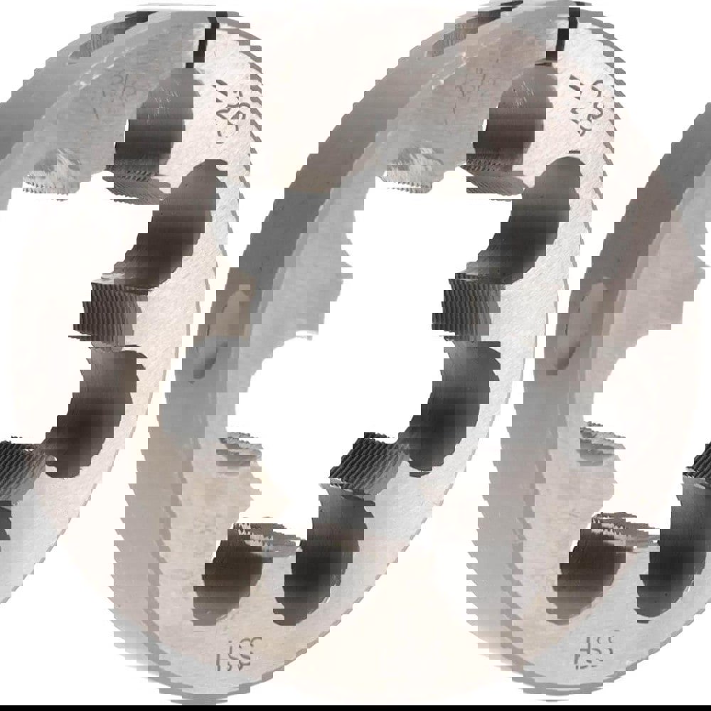 Round Die: 1-3/8-28, High Speed Steel