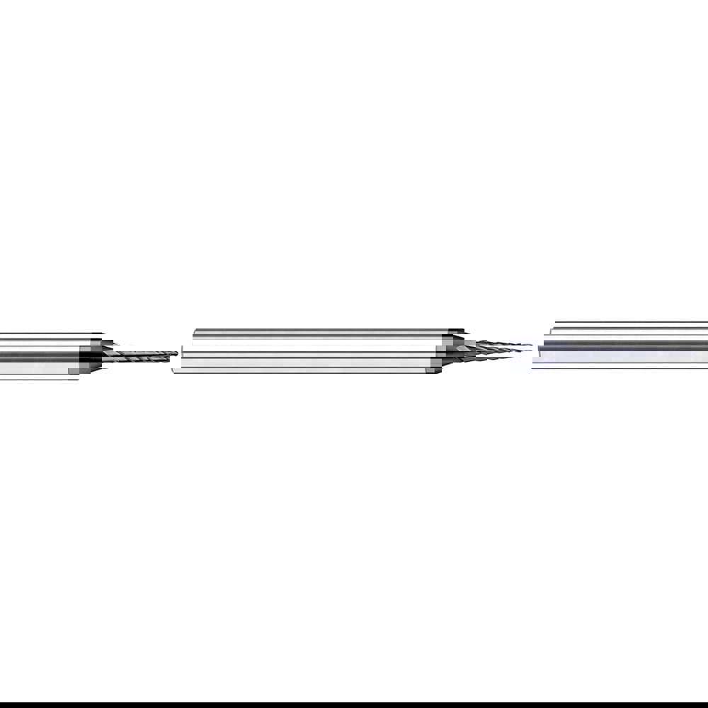 Tapered End Mill: 4 &deg; per Side, 1/64