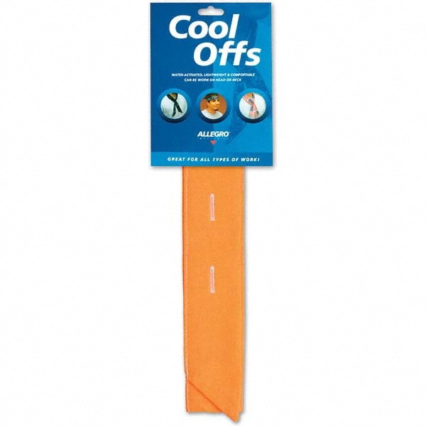 Cooling Headband: Size Universal, Orange, Dual-Use Cool Offs & Lightweight