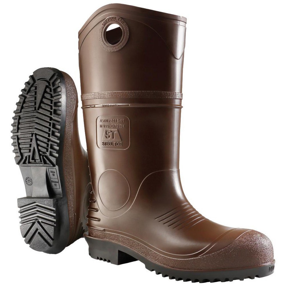 Boots & Shoes; Footwear Type: Work Boot ; Footwear Style: Gumboot ; Gender: Men ; Men's Size: 10 ; Upper Material: PVC ; Outsole Material: PVC