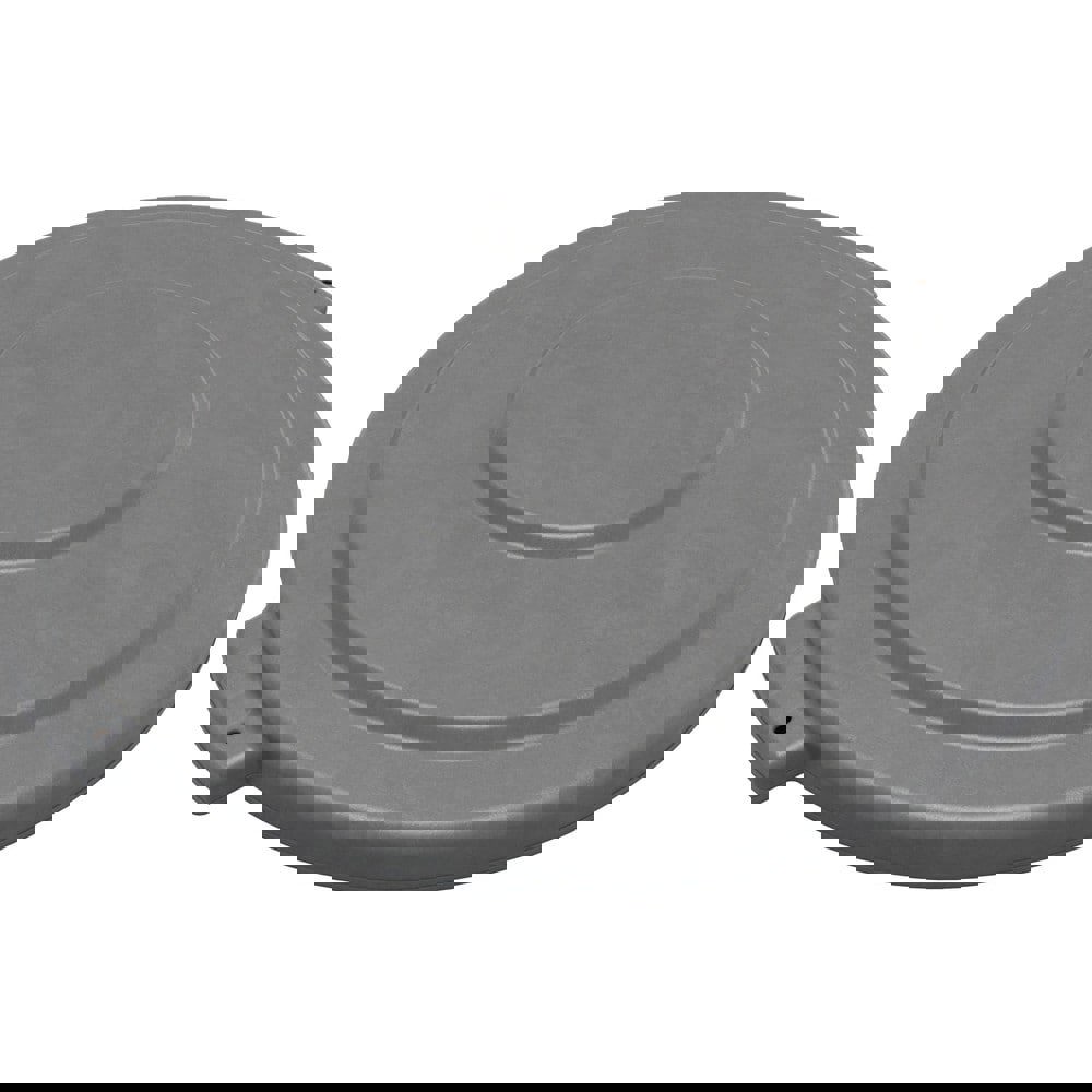 Trash Can & Recycling Container Lids; Lid Type: Flat ; Lid Shape: Round ; Container Shape: Round ; Compatible Container Capacity: 32 Gallon ; Color: Gray ; Material: HDPE